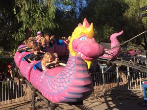 Clayton Oktoberfest Carnival Rides Dragon Roller Coaster