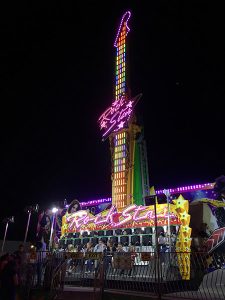 The Rock Star carnival ride at the Clayton Oktoberfest
